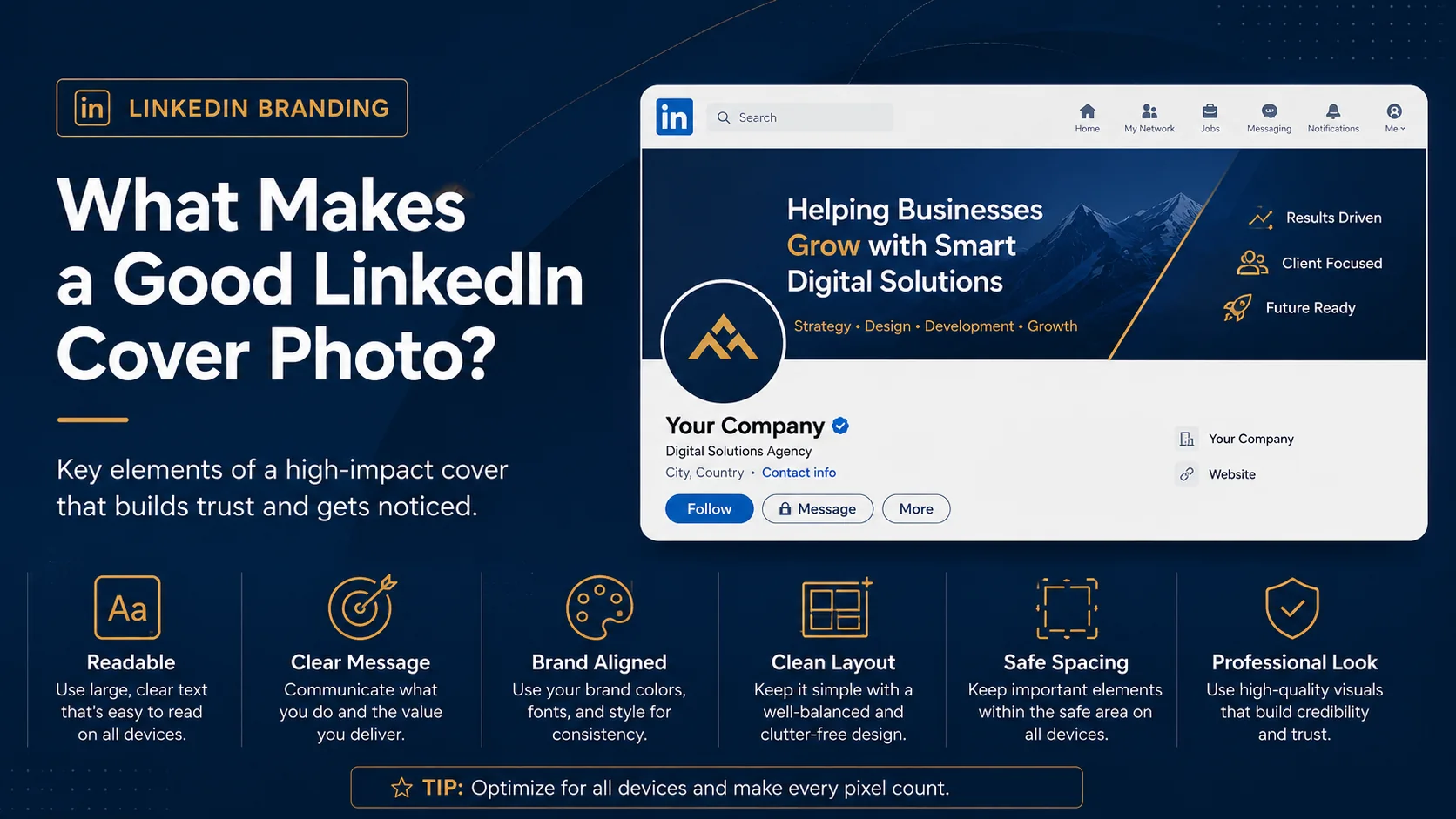 Featured image for What Makes a Good LinkedIn Cover Photo article